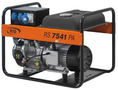 Бензиновый генератор RID RS 7541 PAE