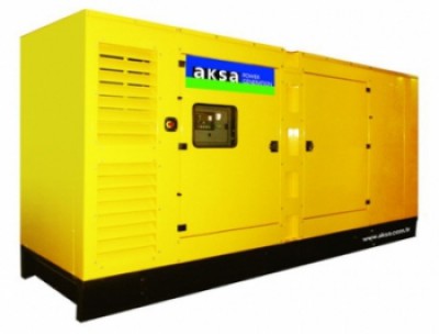 Дизельный генератор Aksa AD-550 в кожухе