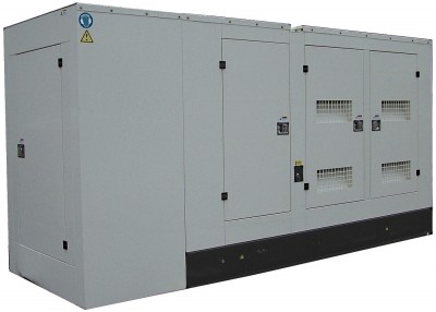 Дизельный генератор АМПЕРОС АД 300-Т400 P (Проф) в кожухе