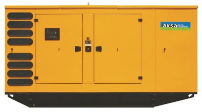 Дизельный генератор Aksa AVP-385 в кожухе