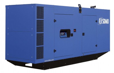 Дизельный генератор SDMO V550C2 в кожухе с АВР
