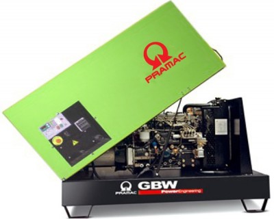 Дизельный генератор Pramac GBW 10 Y 1 фаза в кожухе с АВР