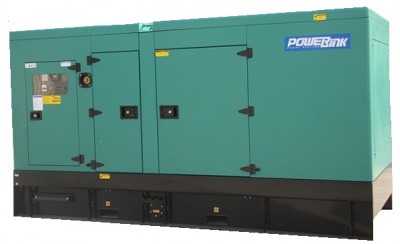 Дизельный генератор Power Link GMS140PXS в кожухе
