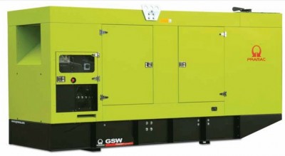 Дизельный генератор Pramac GSW 330 V в кожухе
