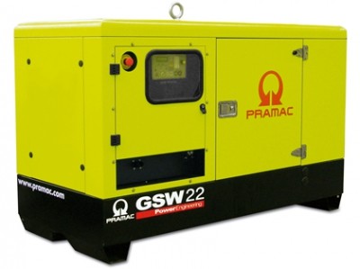 Дизельный генератор Pramac GSW 22 P 1 фаза с АВР