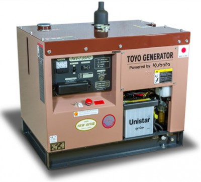 Дизельный генератор TOYO TKV-7.5SPC