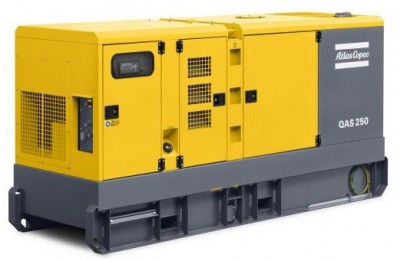 Дизельный генератор Atlas Copco QAS 250 с АВР