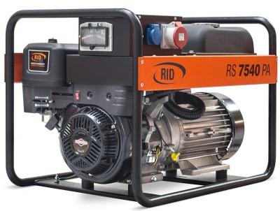 Бензиновый генератор RID RS 7540 PAE