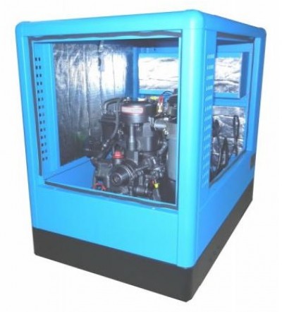 Дизельный генератор Вепрь АДС 150-Т400 ТП в кожухе